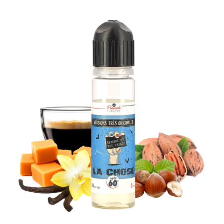 CBD-E-Liquid: La Chose E-Liquid (Haselnuss-Karamell – 50 ml) – LE FRENCH LIQUIDE