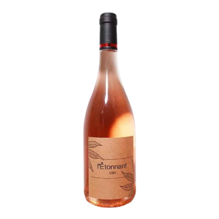 Roséwein mit CBD 75cl - L’Étonnant