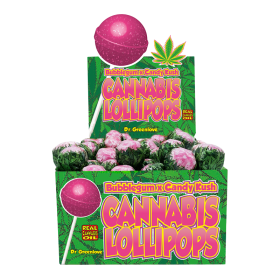 Sucettes Cannabis Lollipops Bubble Gum x Candy Kush - DR GREENLOVE