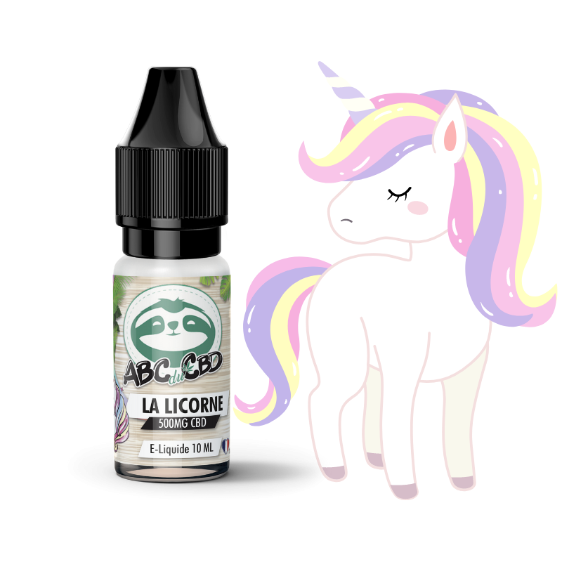 CBD e-liquid: La Licorne CBD e-liquid - ABC du CBD