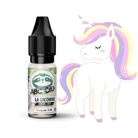 E-liquide CBD : E-liquide CBD La Licorne - ABC du CBD