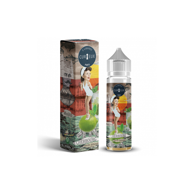 E-Liquide Cherbourg mon amour 50ML - CURIEUX